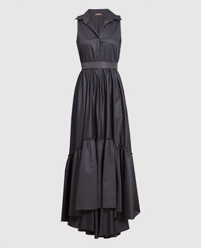 Peserico Сіра  сукня максі E02917A01981