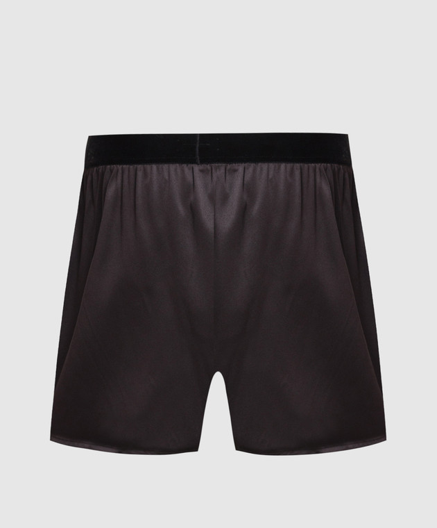 Tom Ford Brown silk boxer briefs T4LE41010 image 2