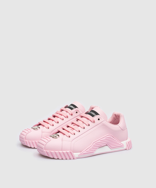 Dolce&Gabbana NS1 pink leather sneakers CK2067A1065 image 2