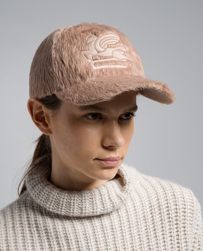 Etro Коричнева кепка з вишивкою емблеми логотипа R1D0099244