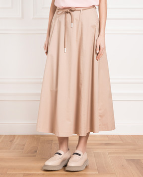 Peserico Бежевая юбка P05702A01979