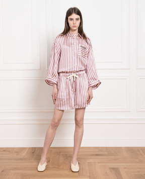 Brunello Cucinelli Шорти в смужку MH788EF499