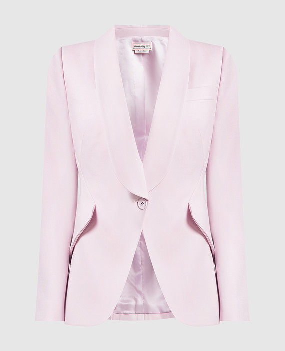 De Poudre pink wool jacket