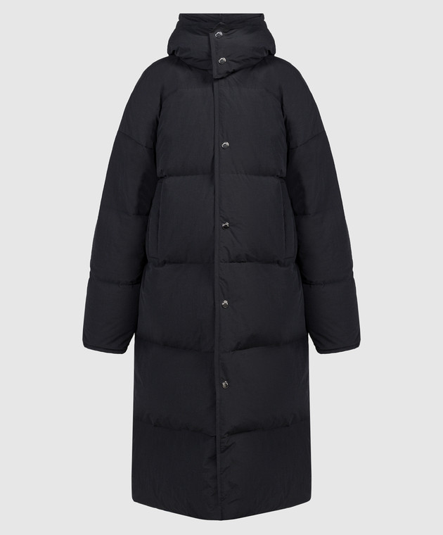 Nanushka Riva black coat NU23FWOW01699