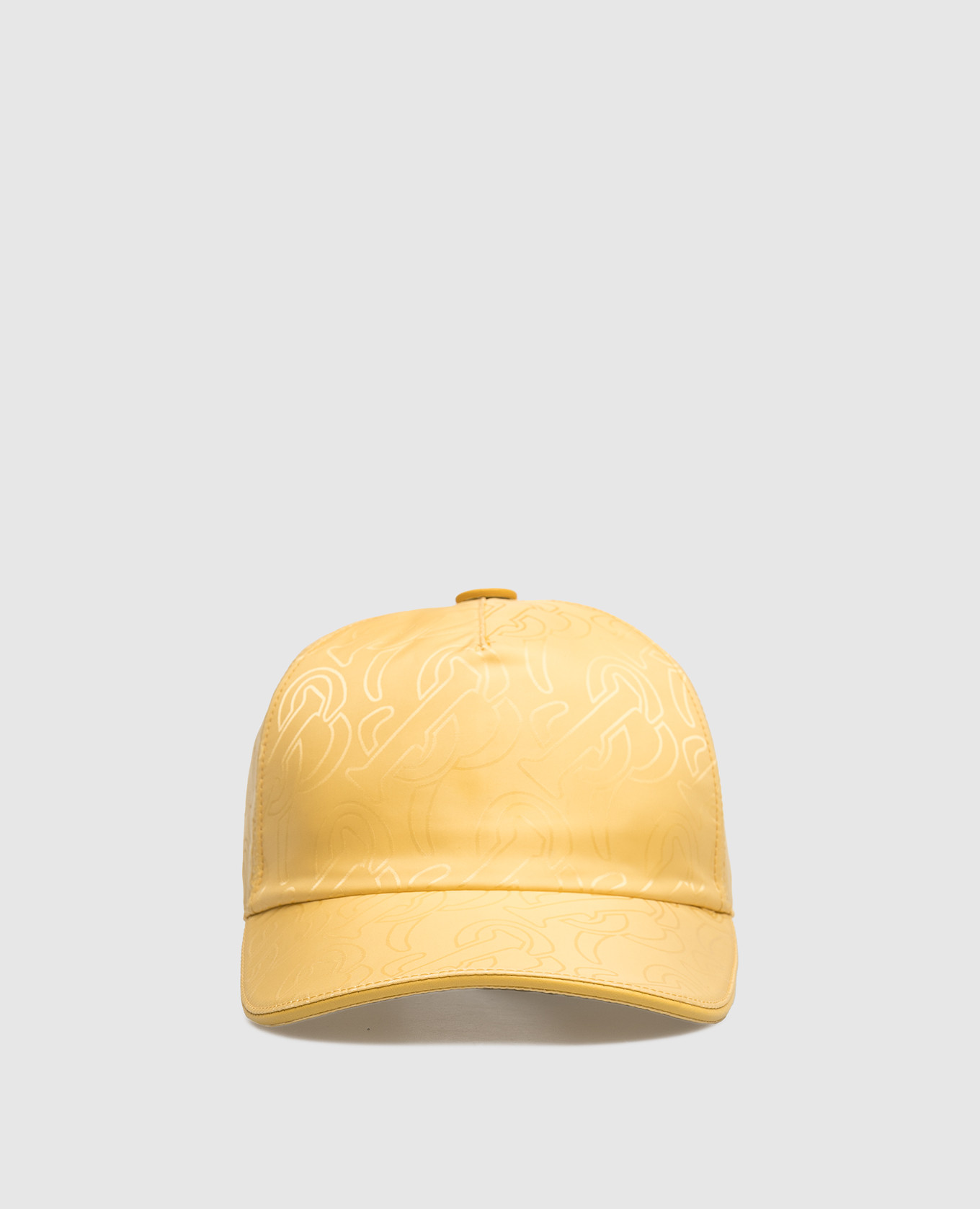 Желтая кепка с логотипом