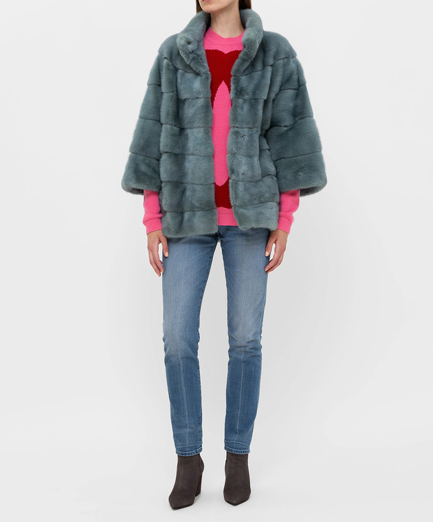 Florence Mode шуба из норки 18N104st изображение 2
