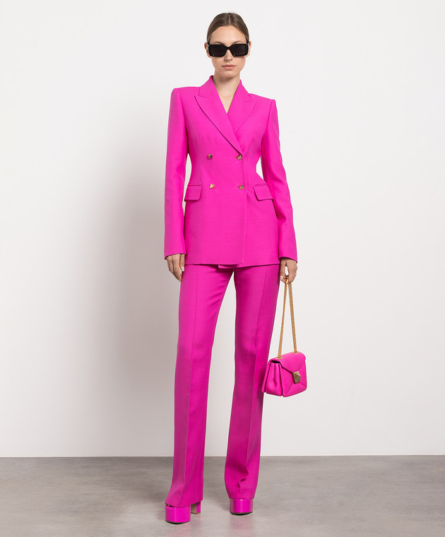 Valentino Pink wool and silk pants 3B3RB5201CF image 2