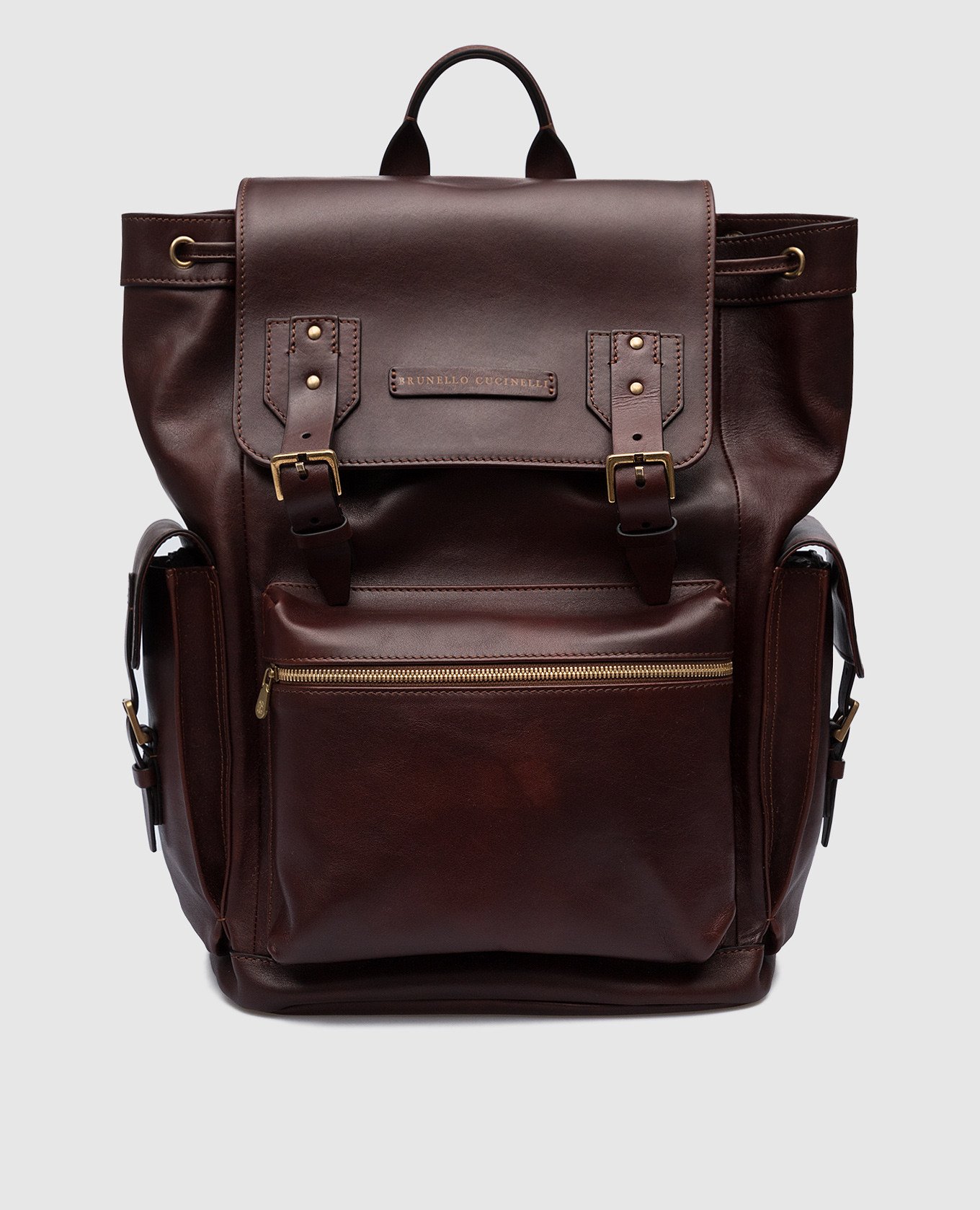 

Темно-коричневый кожаный рюкзак City, Рюкзаки