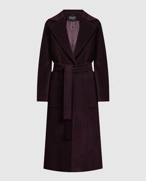 Heresis Фиолетовое пальто из шерсти M46120D145