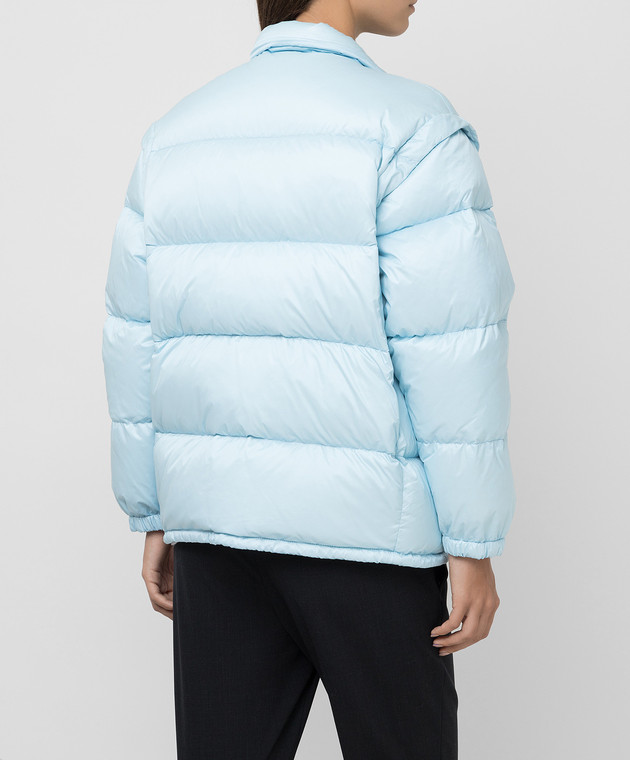 Prada - Голубой пуховик 29K8051IE0 купить в Symbol