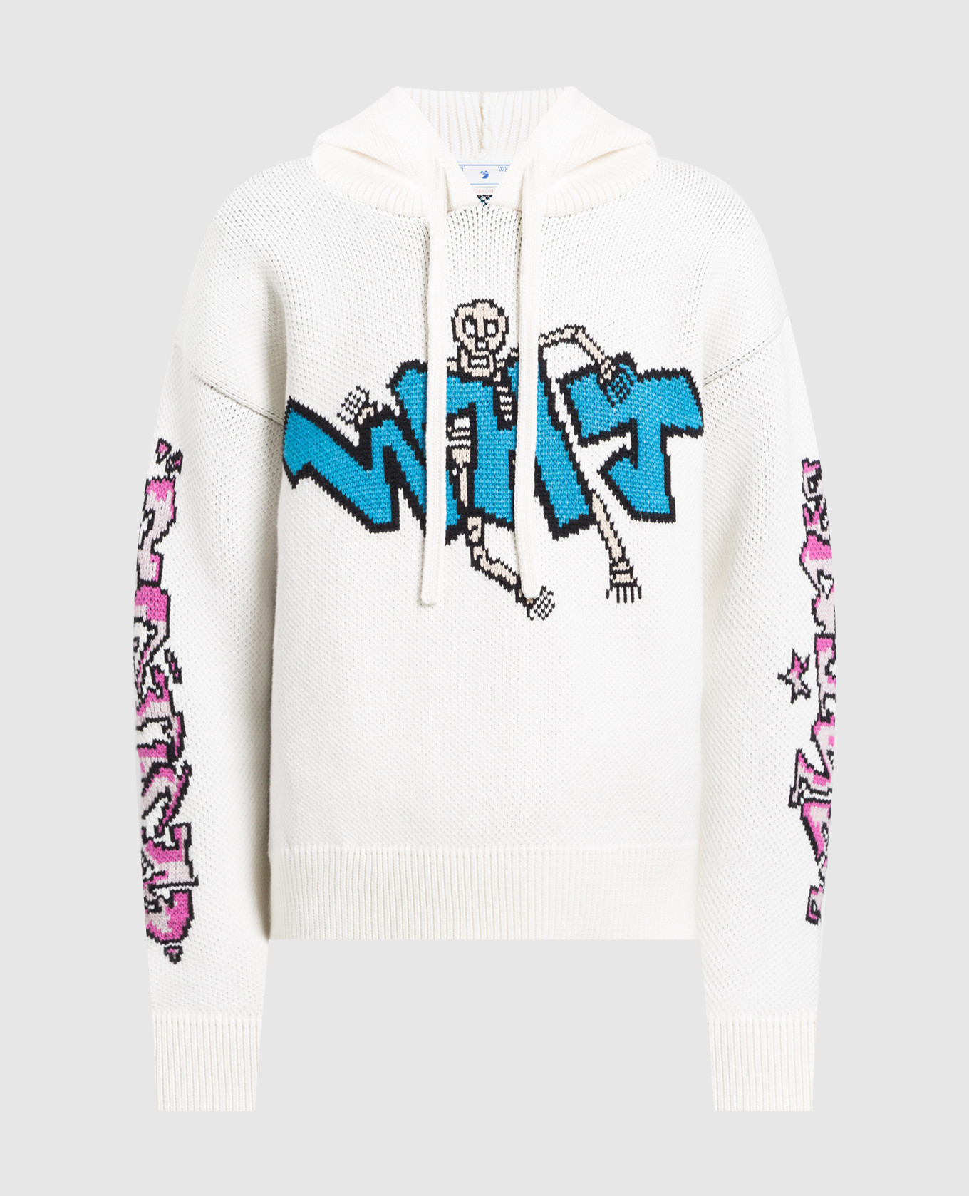 

Белый свитер с вышивкой Craff wht, Свитера