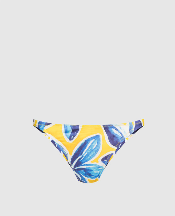 Yellow panties from Fraz swimwear in a print