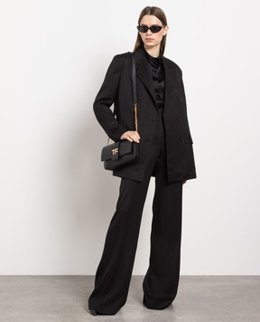 Tom Ford Чорний двобортний жакет GI2915FAX1016