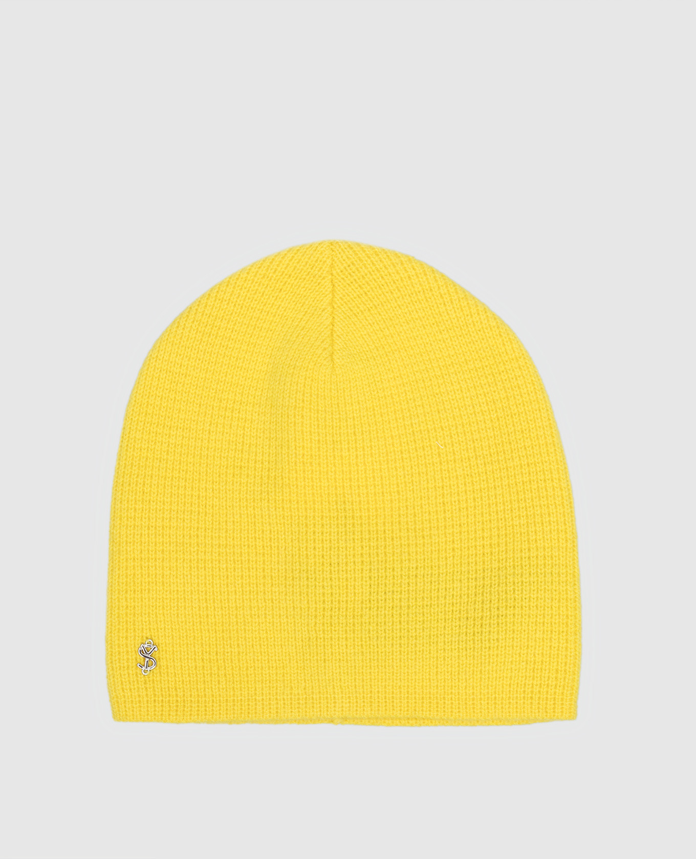 

Желтая шапка из шерсти и кашемира, Желтый, Шапки