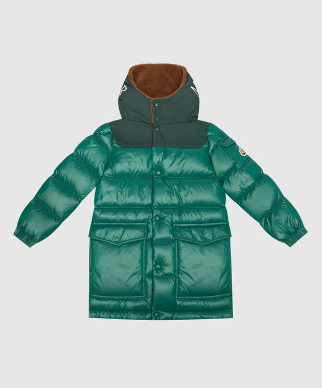 Moncler ENFANT Children's green Tarold down jacket 1C0002168950810