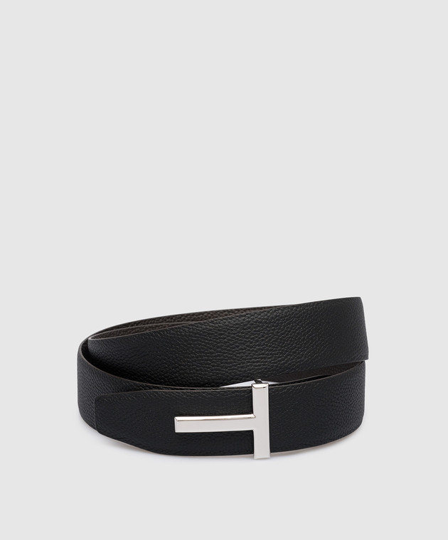 Tom Ford T ICON brown leather belt TB178LCL236S изображение 3