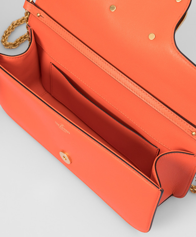 Valentino Помаранчева сумка крос-боді з емблемою VLogo Signature XW2B0K30ZXL зображення 4