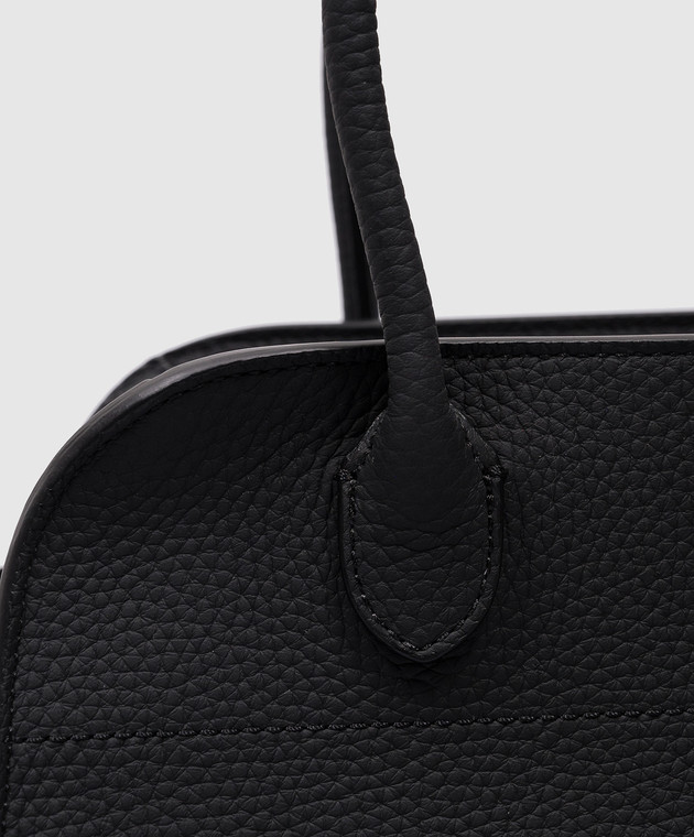 The Row Margaux black leather tote bag W1190L133 image 5