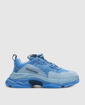 Balenciaga Дитячі сині кросівки Triple S 654251W2FW4