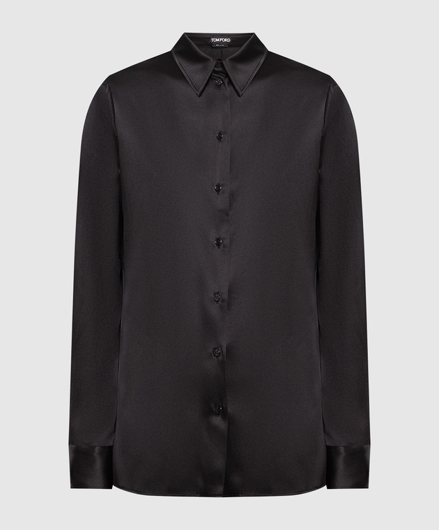 Tom Ford Black silk shirt CA3220FAX881