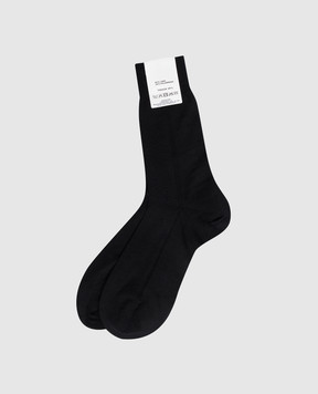RiminiVeste Черные носки из шерсти WN8011EMINENCE