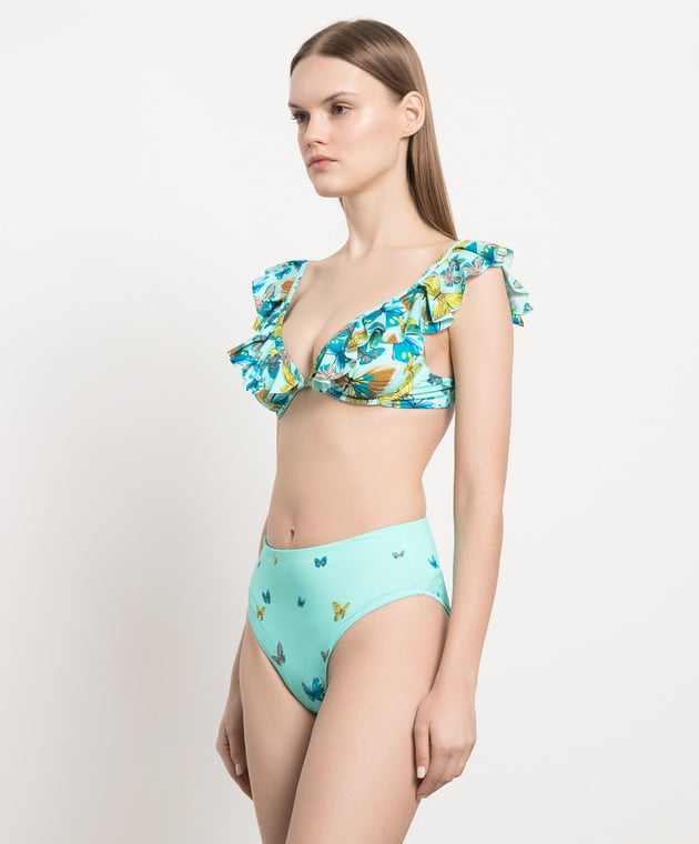 Vilebrequin Blue panties from the Lake swimsuit in a print LAKC3H30 изображение 3