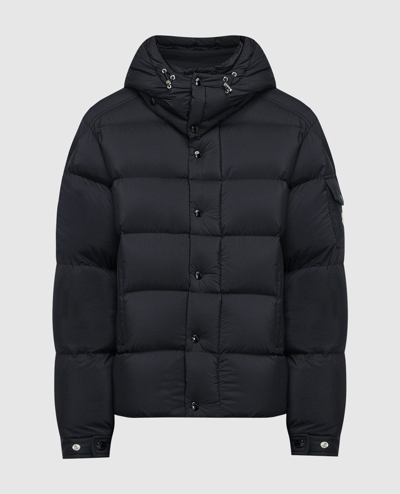 

Черный пуховик Vezere с логотипом, Пуховики