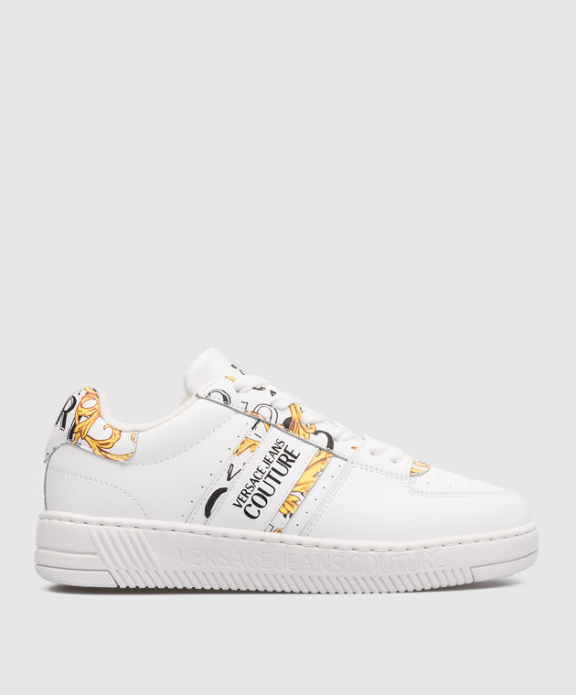 Versace Jeans Couture White Speed Track Sneakers – BlackSkinny