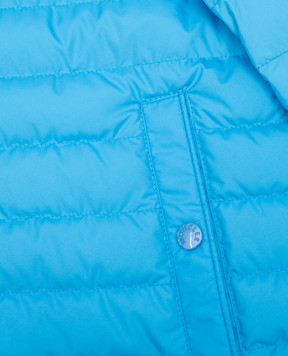 Moncler ENFANT Дитячий блакитний пуховик Alim 1A0003654A811214