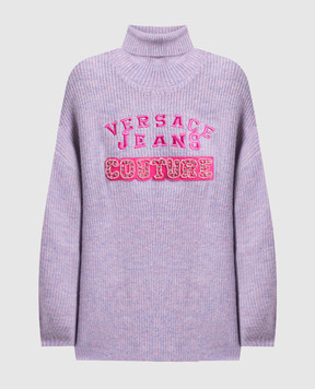Versace Jeans Couture Фиолетовый сверток с логотипом 75HAFM08CM26N