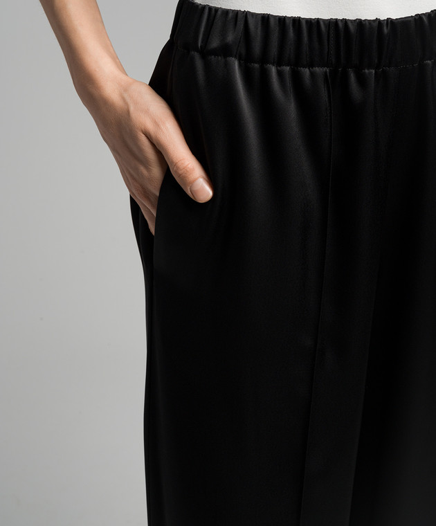 David Koma Черные брюки прямого кроя RE24DK89TR изображение 5