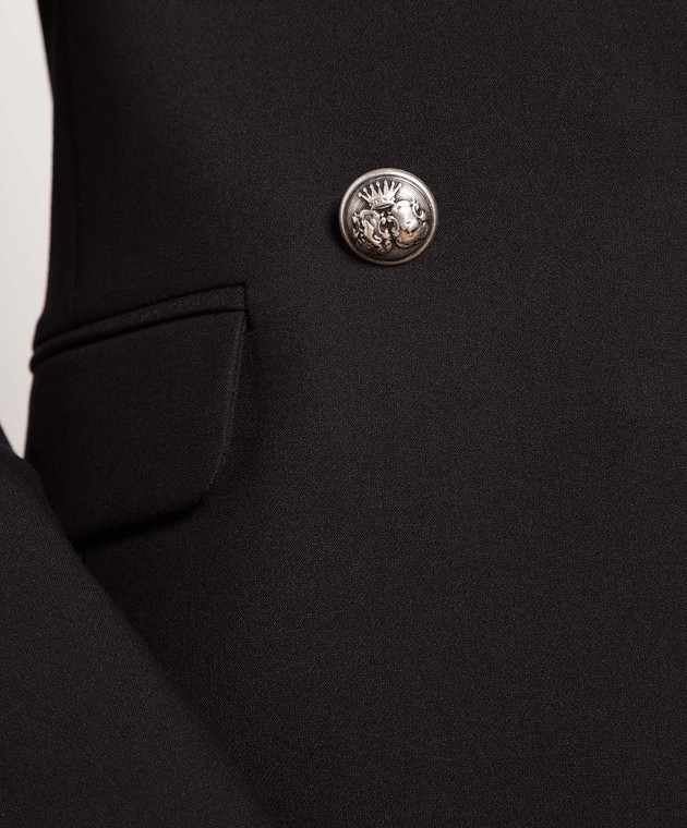 Max & Co Black double-breasted jacket MOSELLA MOSELLA изображение 5