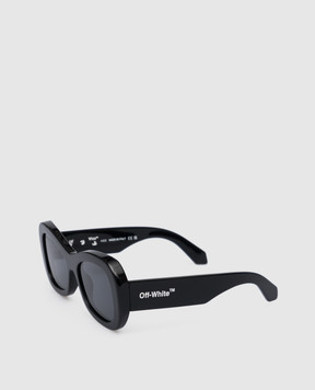 Off-White Черные очки Pablo с контрастным логотипом OERI040F22PLA001