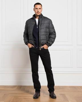 Stefano Ricci Чорні джинси з логотипом MFT33S1160T154BK