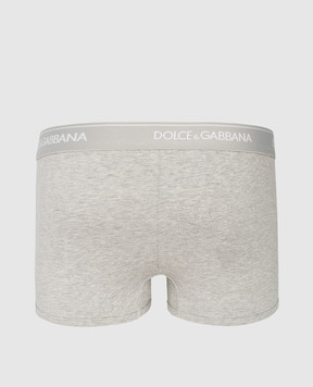 Dolce&Gabbana Набір сірих-боксерів з логотипом M9C07JONN95