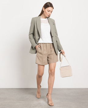 Brunello Cucinelli Біла футболка з паєтками M0A45SW520