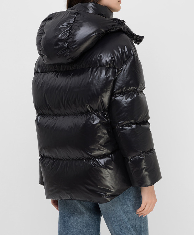 Valentino Черный пуховик UB3CN01N5LE изображение 4