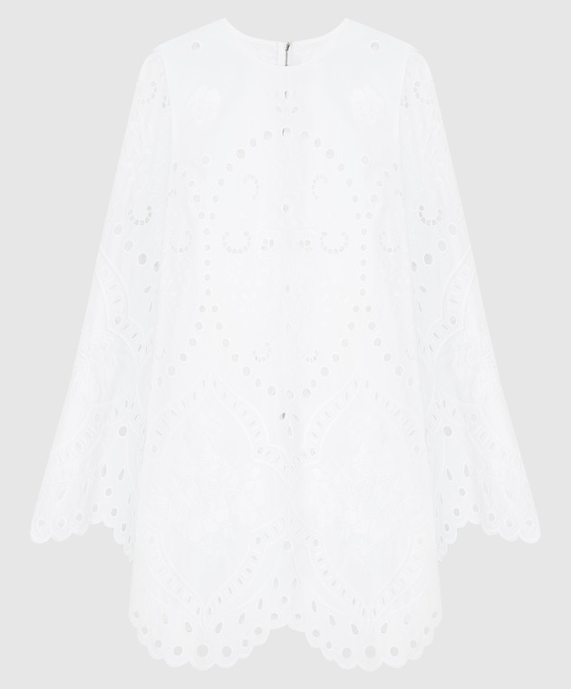 Dolce&Gabbana Сукня міні з вишивкою рішельє F6ZE7ZFGMHG