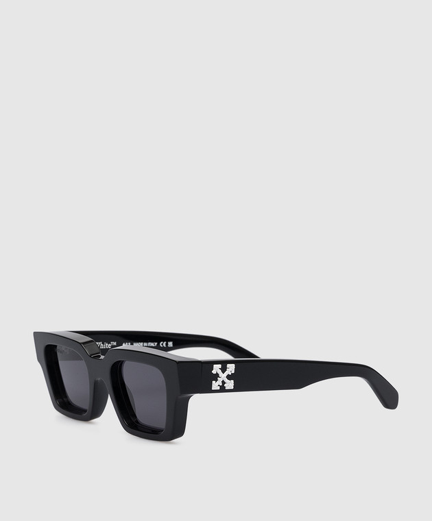 Off-White - Virgil logo sunglasses in blue OERI008C99PLA002 - buy