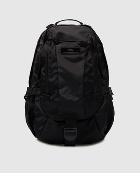 Juun.j Чорний рюкзак з патчем логотипа JC41D4P025