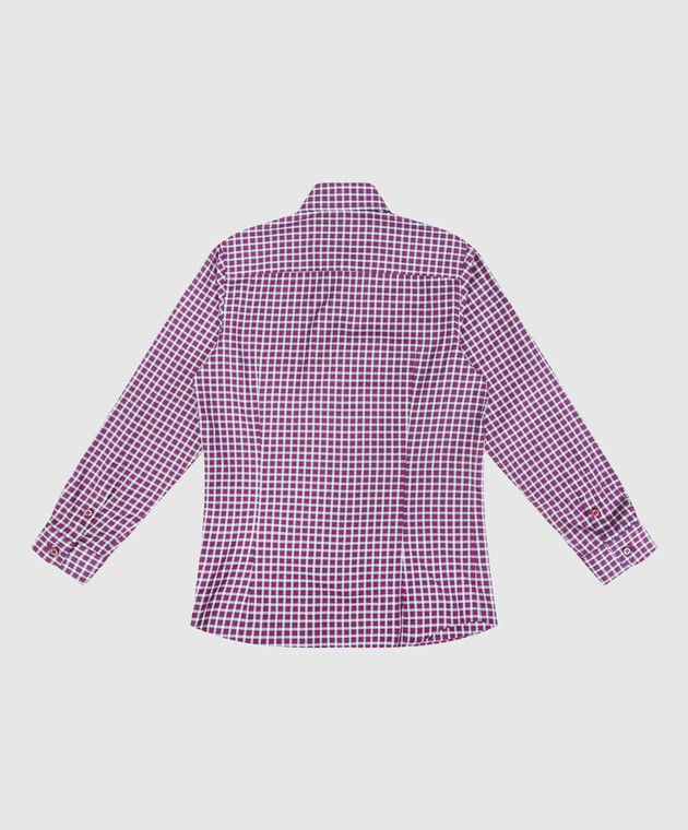 Stefano Ricci Children's checkered shirt YC003204LJ1824 image 2