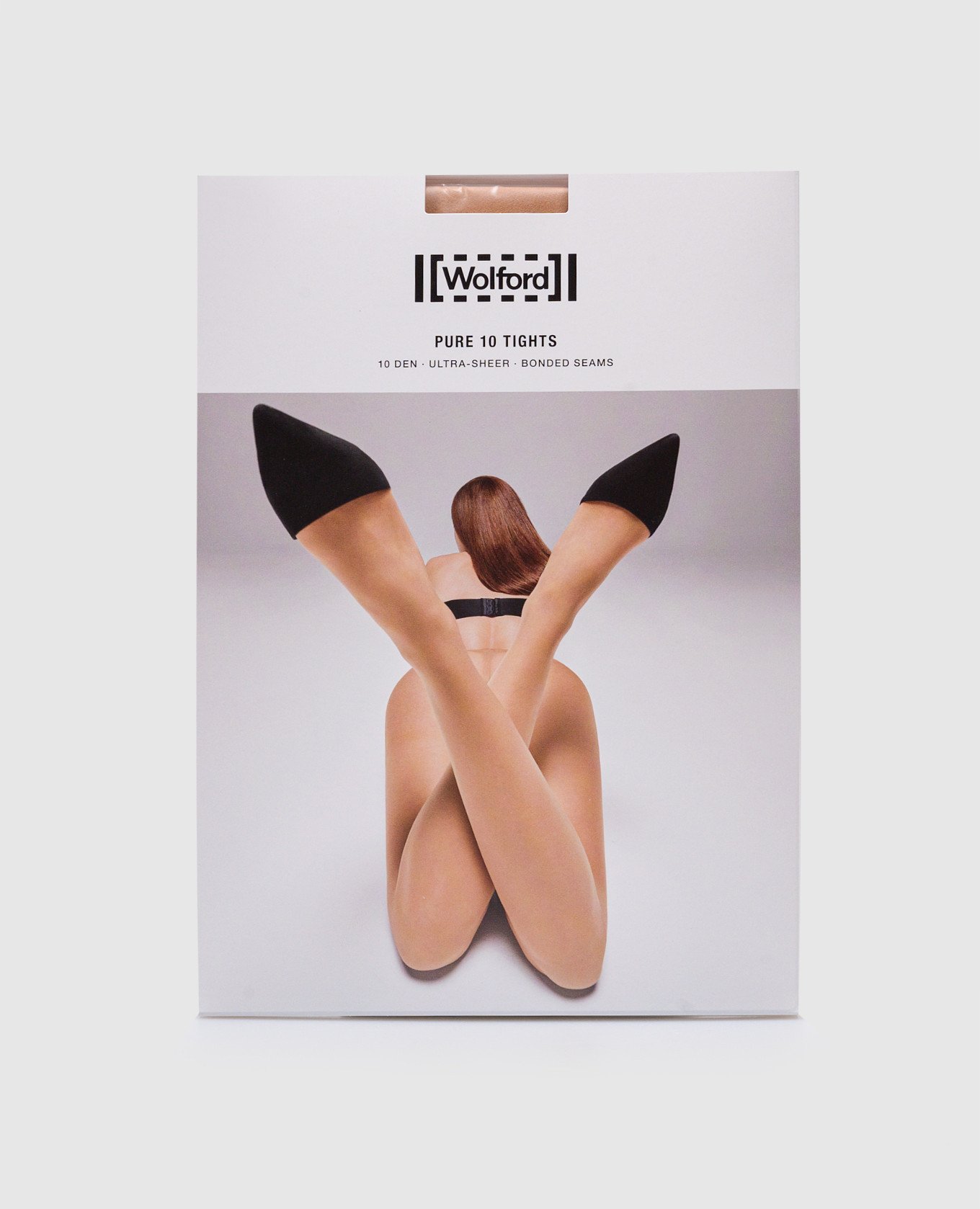 Wolford Pure 10 Pantyhose/Tights - Caramel - S/M