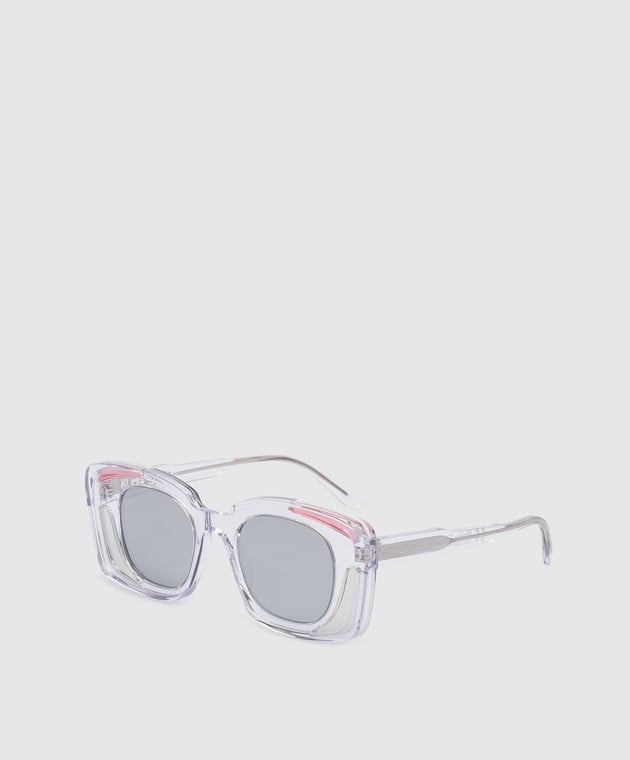 Kuboraum T7 transparent sunglasses KRS0T7CRYS0000SI image 3