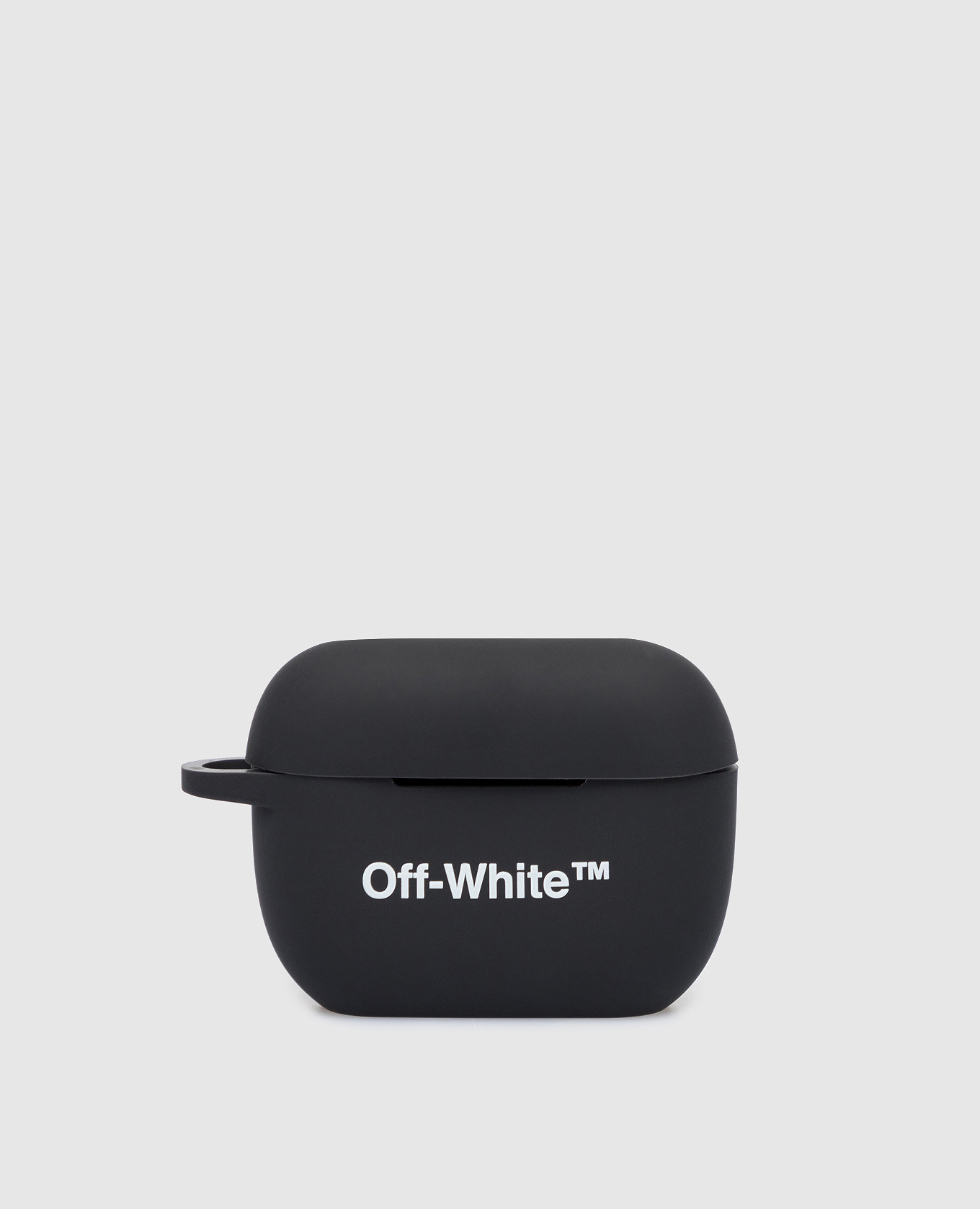 

Черный чехол для AirPods Pro с контрастным логотипом, Чехлы