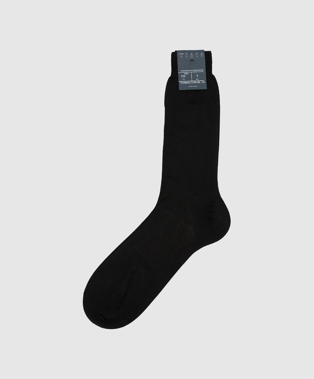 Bresciani Black socks MC001UN0006XX image 2