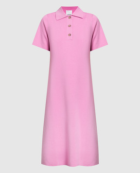 Allude Розовое платье-поло 22262024