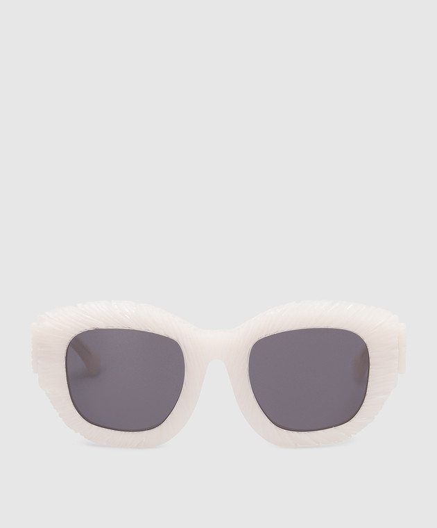 Kuboraum White sunglasses B2 KRS0B2WH00WN002Y