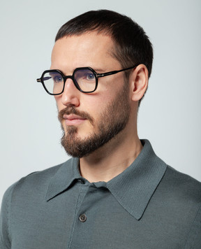 Tom Ford Чорні окуляри Blue Block з фільтром блокування синього світла FT5900B
