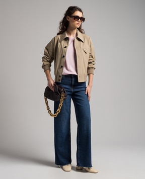 Bottega Veneta Бежевая куртка 771746VA5Y0