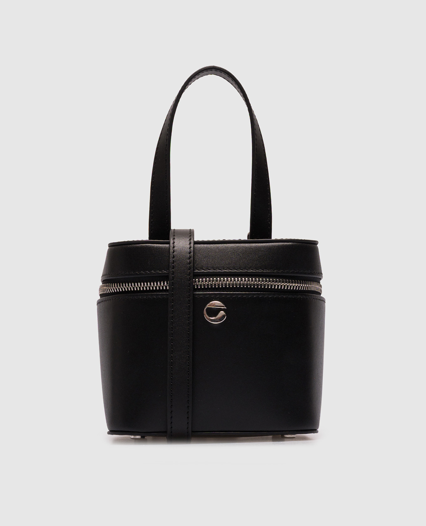 

Черная кожаная сумка Vanity, Черный, Сумки через плечо